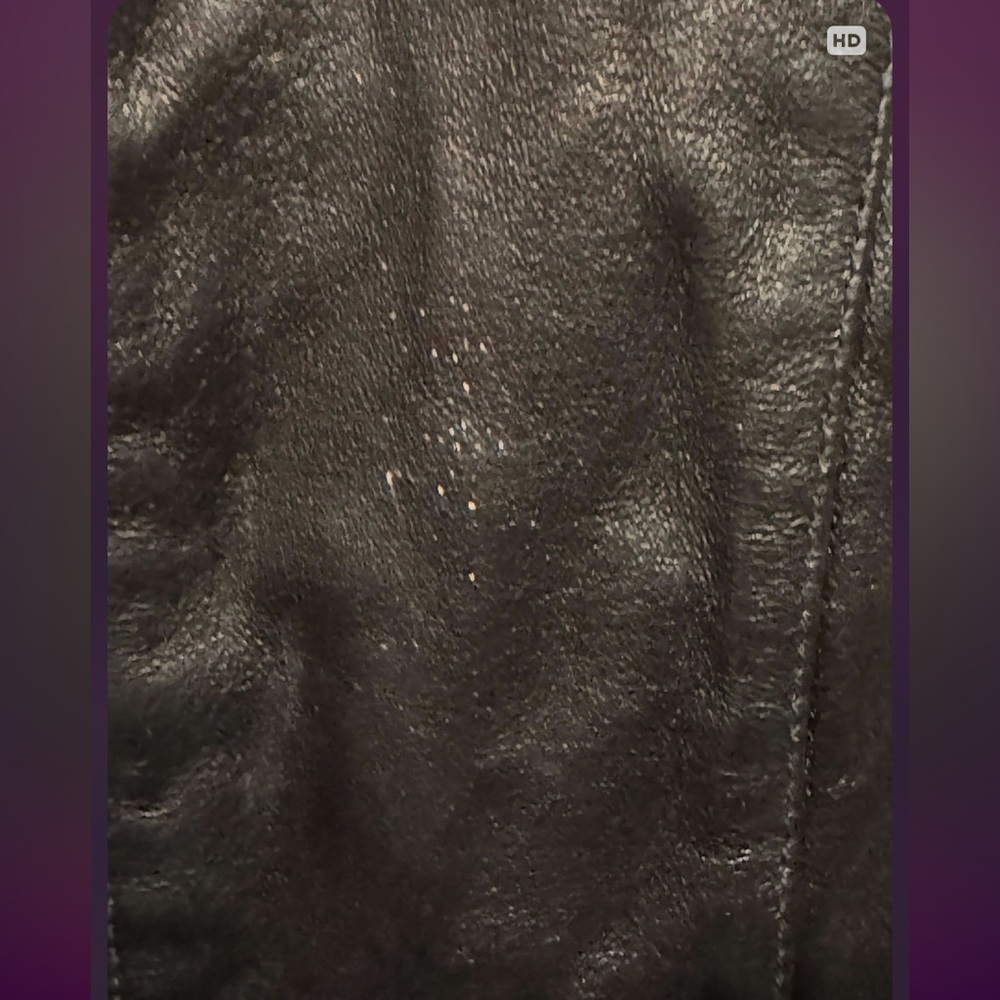 New York & Company Black faux Leather Jacket SMALL - Picture 7 of 7